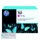 Hewlett Packard No761 Design Jet Inkjet Cartridge 400ml Magenta CM993A