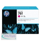 Hewlett Packard No761 Design Jet Inkjet Cartridge 400ml Pack of 3 Magenta CR271A
