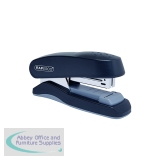Rapesco Flat Clinch Half Strip Stapler Black 1064