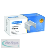 Rapesco Staples 14mm 13/14mm Pack of 5000