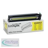 Lexmark Optra Color 1200 Toner Cartridge Yellow 12A1453