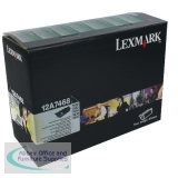 Lexmark T630/T634 Return Programme Laser Toner Cartridge Black 21K Yield 12A7468