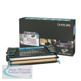 Lexmark C736 Ret Prog Cart Hy 10K Cyan