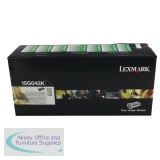 Lexmark C752 Return Programme High Yield Toner Cartridge Black 15G042K