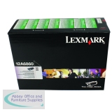 Lexmark T620/622 Return Programme Toner Cartridge Black 12A6860