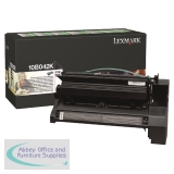 Lexmark C750 Return Programme High Yield Toner Cartridge Black 15k Yield 10B042K