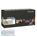 Lexmark C750 Return Programme High Yield Toner Cartridge Cyan 15k Yield 10B042C