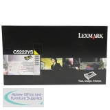 Lexmark C522N/C524 Toner Cartridge Yellow C5222YS