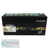 Lexmark C770 Return Programme Toner Cartridge Black C7700KS