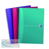 Oxford My Notes Wirebound Notebook 200 Pages A4 Assorted (Pack of 3) 400159501