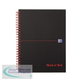 Black n Red Wirebound Smart Book Ruled Feint A5+ 846350264