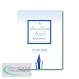 Basildon Bond Blue Writing Pad 137 x 178mm (10 Pack) 100100123