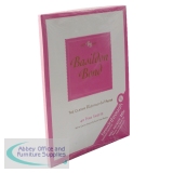 Basildon Bond Small Writing Pad 40 Sheets Pink 100105359