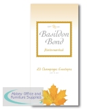Basildon Bond Envelope Medium Champagne Pack of 20 593516