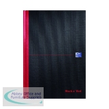 Black n\' Red A-Z Casebound Hardback Notebook A4 (Pack of 5) 100080432