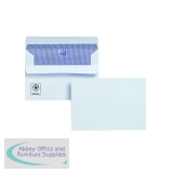 Plus Fabric C6 Envelope Wallet Self Seal 120gsm White (Pack of 500) F23470