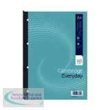 Cambridge Everyday Ruled Margin Refill Pad 160 Pages A4 (5 Pack) 100080234