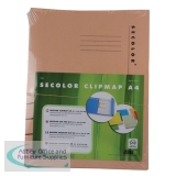 Secolor Combi-File/Jalema Clipfile Cardboard Buff 3103304
