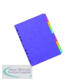 Concord Bright A4 Divider Heavy-weight 10-Part Assorted 52699/526