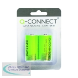 Q-Connect Size C Battery (2 Pack) KF00490