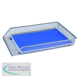 Q-Connect Mesh A4 Letter Tray Silver KF00843