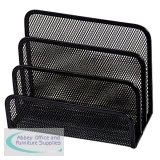 Q-Connect Mesh Letter Sorter Black KF00876