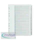 Q-Connect Index A4 Multi-Punched 1-31 Polypropylene White