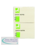 Q-Connect Quick Notes 76x102mm Yellow (Pack of 12) KF01410