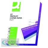 Q-Connect Premium Copier/Laser Paper A3 80gsm White Ream KF01425