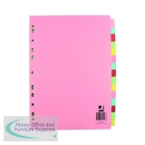 Q-Connect Subject Divider A4 15-part KF01516