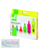 Q-Connect Assorted Highlighter Pens (Pack of 6) KF01909