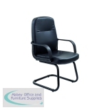 Jemini Visitor Chair Cantilever Legs Black KF03432