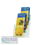 Q-Connect Literature Holder Four Pockets KF04186