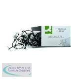 Q-Connect Plastic Ended Treasury Tag 76mm Pack of 100 KF04572