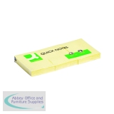 Q-Connect Quick Notes 38 x 51mm Yellow (12 Pack) KF10500