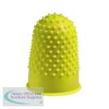 Q-Connect Thimblettes Size 2 Yellow (Pack of 12) KF21510