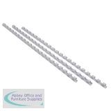 Q-Connect Binding Comb 8mm White Pack of 100 KF24019