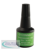 Q-Connect Endorsing Ink 28ml Black