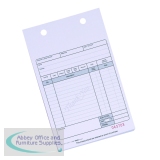 Q-Connect Counter Sales Receipt 2-Part Pack of 100 KF32108