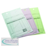 Q-Connect Counter Sales Receipt 3-Part Pack of 75 KF32109