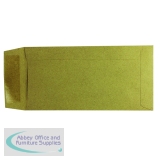 Q-Connect DL Envelopes Pocket Gummed 70gsm Manilla (Pack of 1000) KF3414