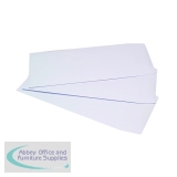 Q-Connect DL Envelopes Pocket Self Seal 100gsm White (Pack of 500) 8027