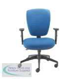 Cappela Square Back Posture Chair Blue KF71362