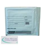 GoSecure Bubble Envelope Size 5 Internal Dimensions 205x245mm White (Pack of 100) KF71450