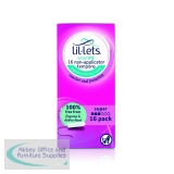 Lil-Lets Non-Applicator Tampons Super x16 (Pack of 6) 8210498P