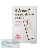 Letts System Desk Cal Refill 2025 LTSDR25