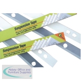 Pelltech Suspension Tape 4-Hole A0 55x841mm Embroidery Pack of 100 PLAEM4841
