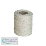 Flexocare Cotton Twine 125Gms Medium White (Pack of 12) 77658008