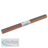 Tissue Roll Rainbow Pack of 25 Sheets 9737RCA01