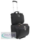 Gino Ferrari Madison Wheeled Case Black GF547